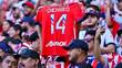 Playera de Chicharito Hernández en el Estadio Akron (Mexsport)