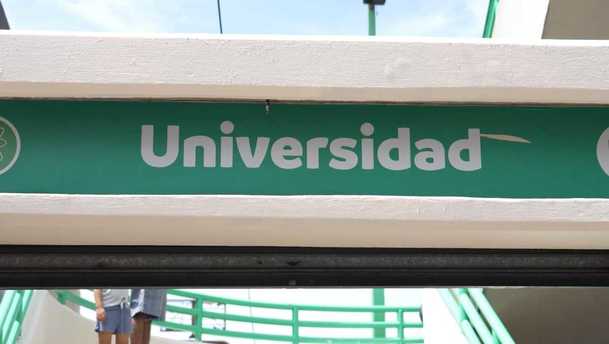 La estación se llamaba Universidad, ahora cambia de nombre. (Foto: Danial Santillán)