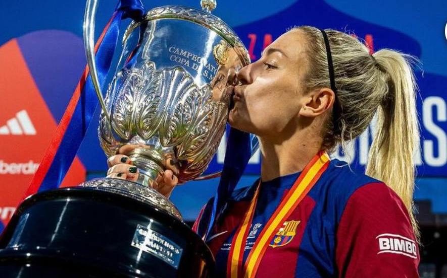 Alexia Putellas renovó con Barcelona hasta 2026 (IG @alexiaputellas)