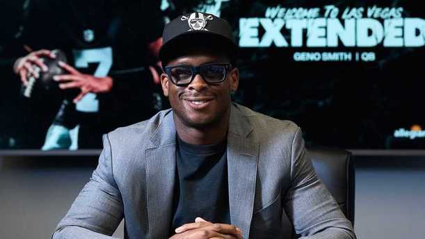 Geno Smith, emocionado de su aventura en Raiders (IG raiders)
