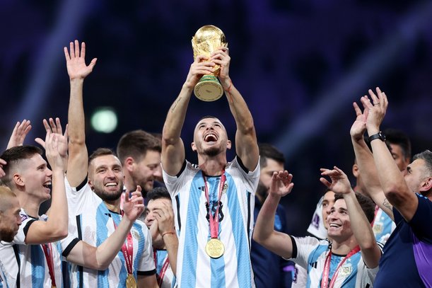 Guido fue campeón del mundo con Argentina en 2022.