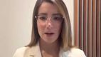 La periodista se hizo viral con un video que ella mismo publicó.