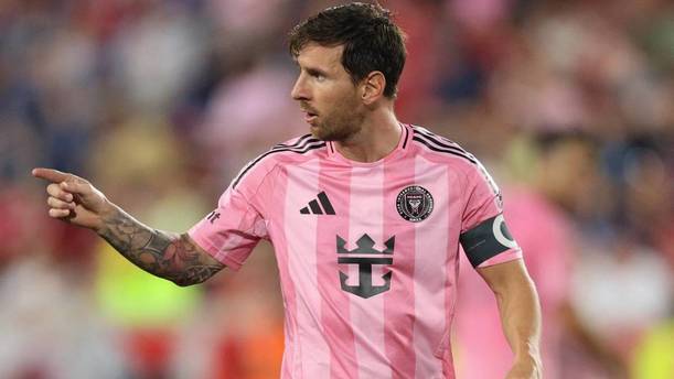 Lionel Messi en un juego de Inter Miami (Reuters)