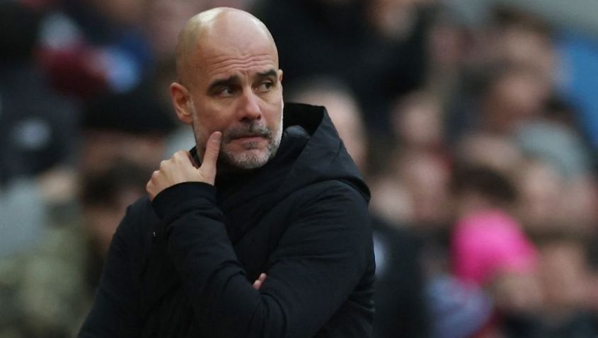 Pep Guardiola nunca se había visto en una situación tan complicada como entrenador (Reuters)