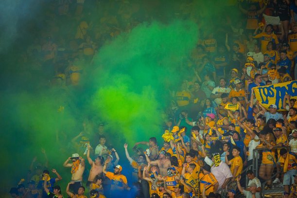 Aficionados de Tigres contentos por la actuación del equipo. (Foto: Tigres)