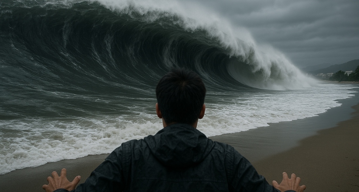 Esta es la historia de los tsunamos que han impactado a México en 250 años. Foto: IA