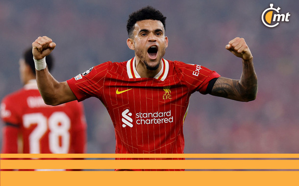 Luis Díaz colaboró con tres goles. (Foto: Reuters)