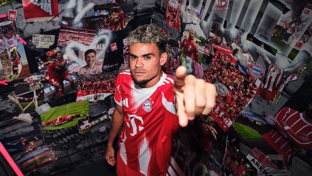 Luis Díaz es nuevo jugador del Bayern Munich (X @FCBayernES)