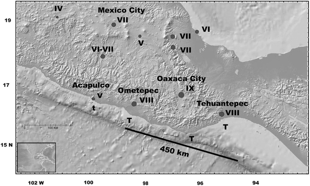 El terremoto 'San Sixto' de 1878 provocó unos de los tsunamis más destructivos de México. Foto: Centro Nacional de Prevensión de Desastres