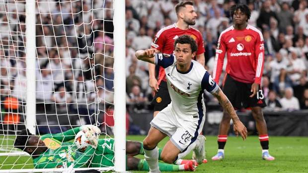 Tottenham salvó la temporada con el título de la Europa League (AFP)