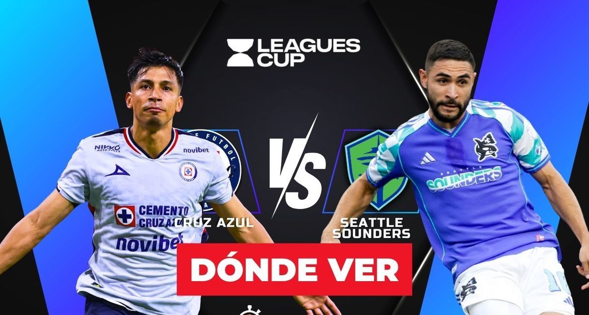 Consulta la previa de Cruz Azul vs. Seattle Sounders para ver EN VIVO Leagues Cup 2025. Diseño: Abigail Sequera