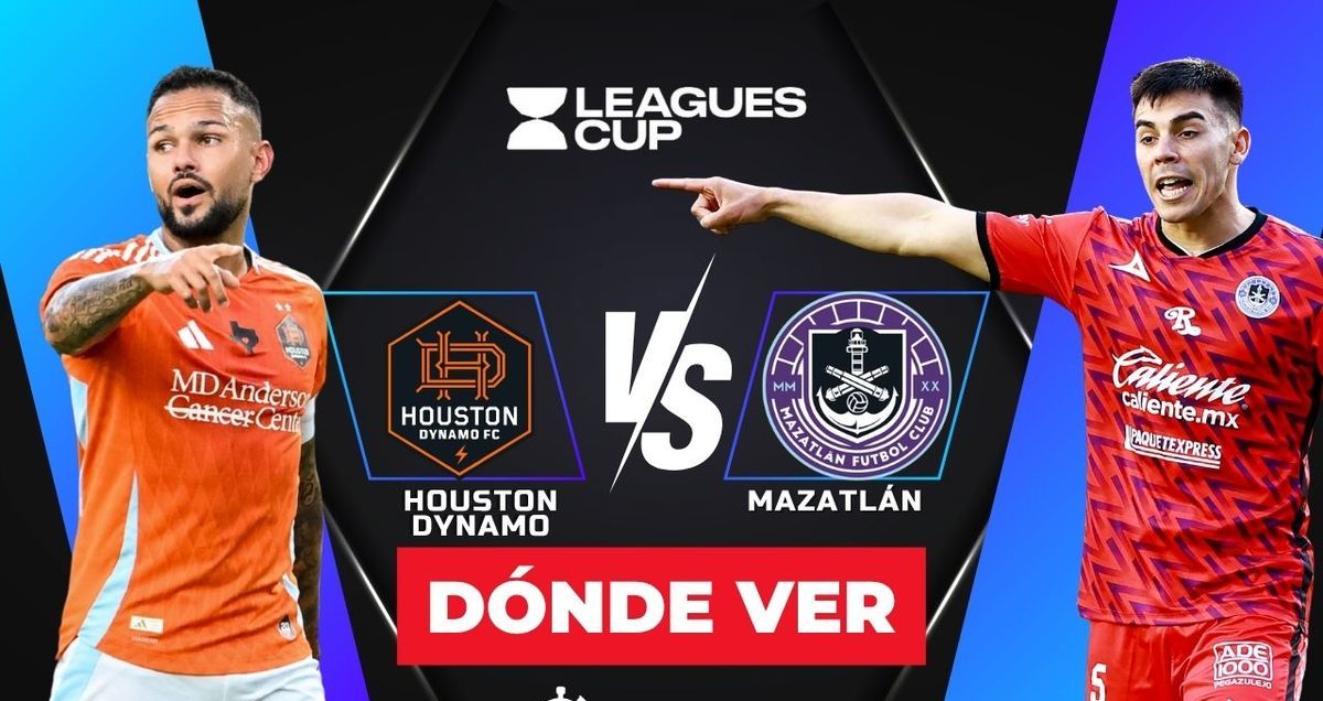 Consulta la previa de Houston Dynamo vs. Mazatlán FC para ver EN VIVO Jornada 2 Leagues Cup 2025. Diseño: Abigail Sequera