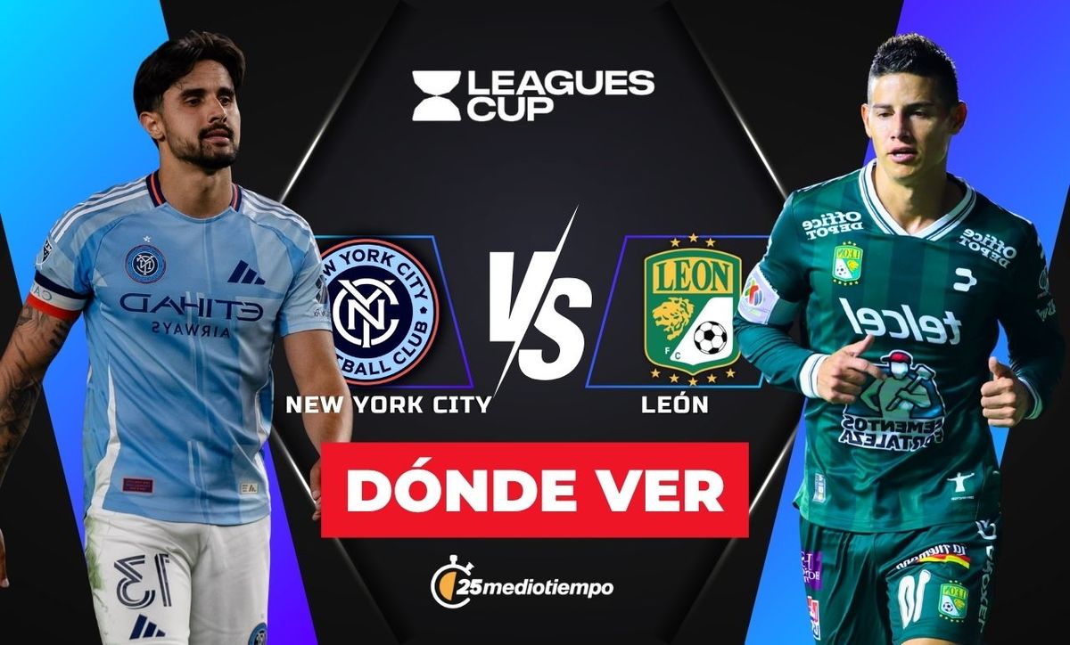 León vs. New York City FC: dónde y a qué hora ver EN VIVO