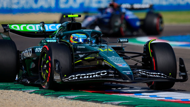 Fernando Alonso largará quinto en Emilia-Romagna. (Foto: Reuters)