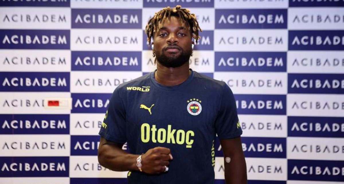 Allan Saint-Maximin está listo para firmar con las Águilas del América (@Fenerbahce)