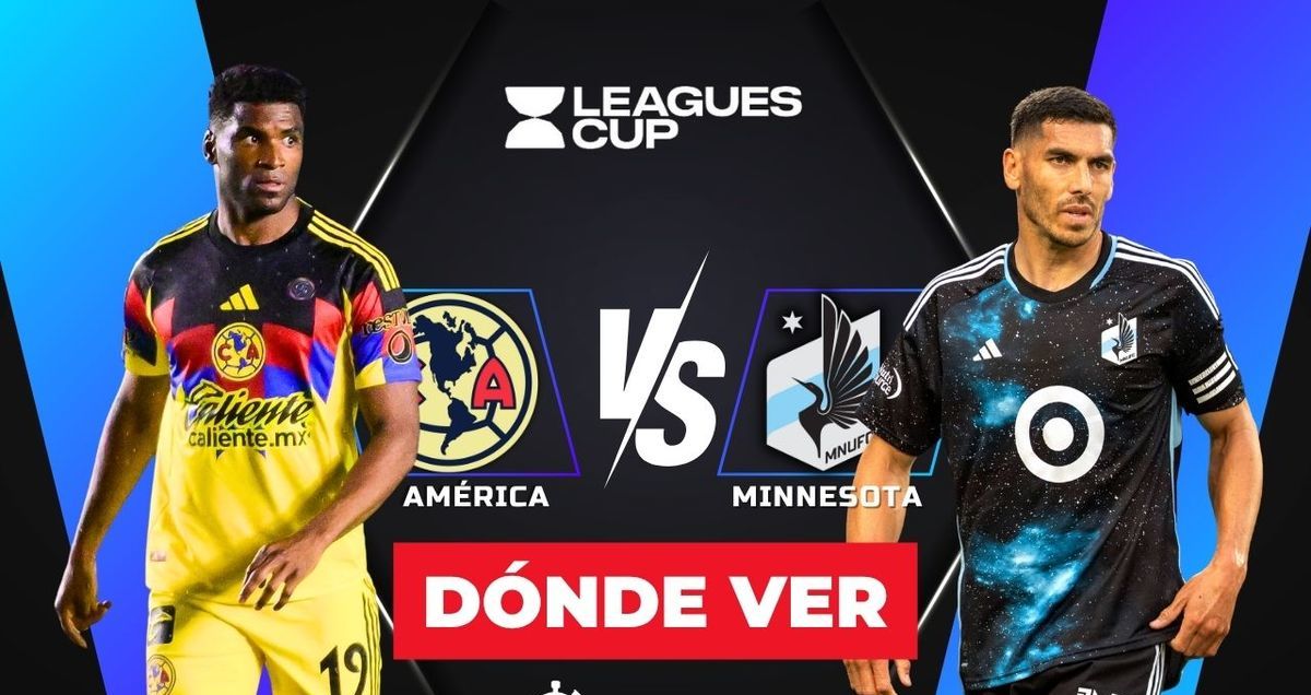 Consulta la previa de América vs. Minnesota United para ver EN VIVO Jornada 2 Leagues Cup 2025. Diseño: Abigail Sequera