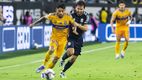 Javier Aquino en duelo ayer ante San Diego (Mexsport)