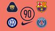 Nike prepara equipaciones Total 90 para varios equipos