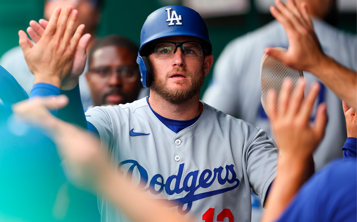 Max Muncy volvió a la alineación de los Dodgers tras una lesión en la rodilla. (MLB.com)