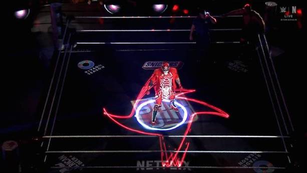 Penta Zero Miedo en su presentación (WWE)