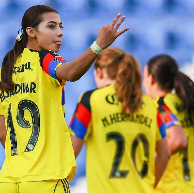 Saldivar presume sus goles con América Femenil (Imago7)