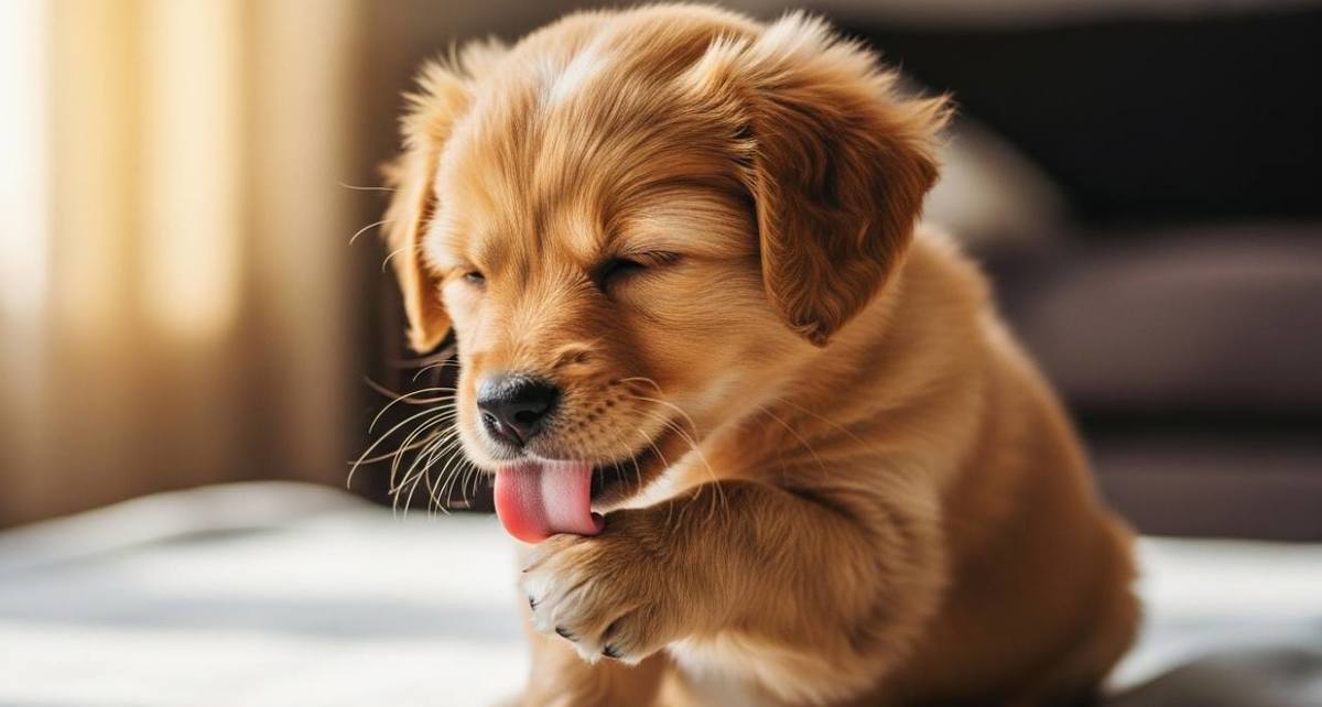 Ten cuidado si notas que tu perrito se lame mucho sus patitas (Google AI Studio)