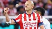 Chicharito Hernández festeja con Chivas (Imago7)