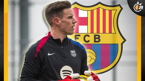 Marc-André ter Stegen se lesionó de gravedad la rodilla derecha en septiembre (Instagram @mterstegen1)