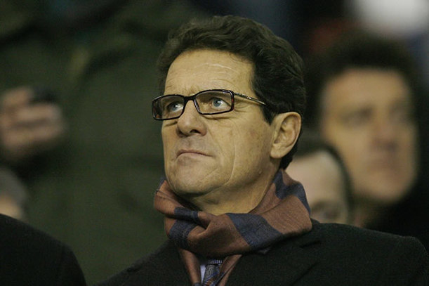 Fabio Capello, un viejo conocido en la tribuna.