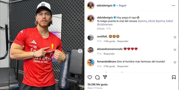 Aldo De Nigris se aficionado de Necaxa (@aldotdenigris)