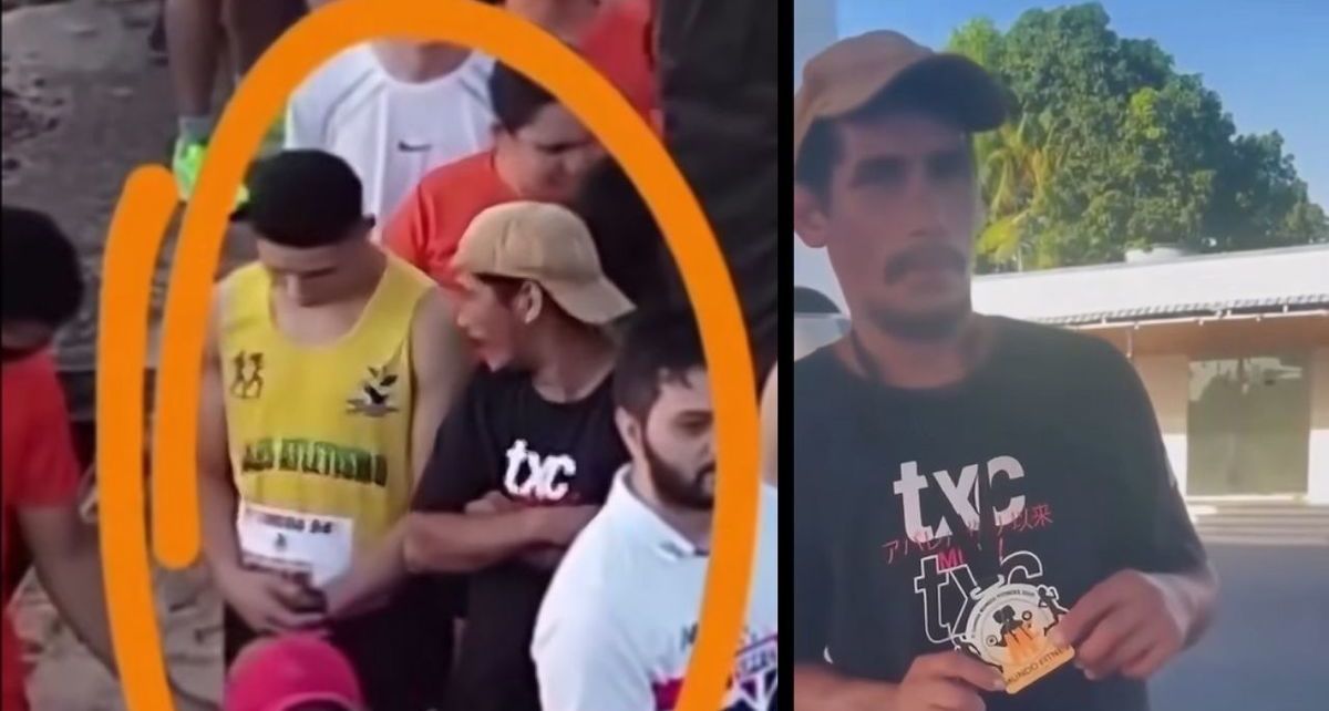Isaque se llevó medalla tras correr ebrio.