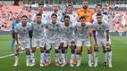 Jugadores de Querétaro antes del partido (@Club_Queretaro)