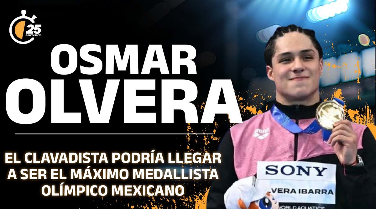 Osmar Olvera podria llegar a ser el máximo medallista olímpico mexicano