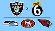 Raiders enfrentarán a Seahawks, 49ers y Cardinals en pretemporada