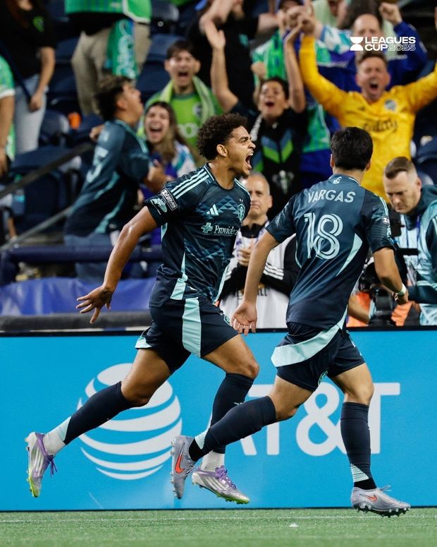 Seattle Sounders es el único equipo en conseguir 3 victorias en la fase de grupos de la Leagues Cup. Foto: @LeaguesCup