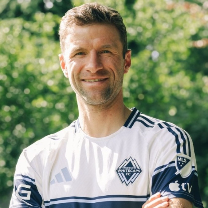Thomas Müller es nuevo jugador del Vancouver Whitecaps (X @WhitecapsFC)