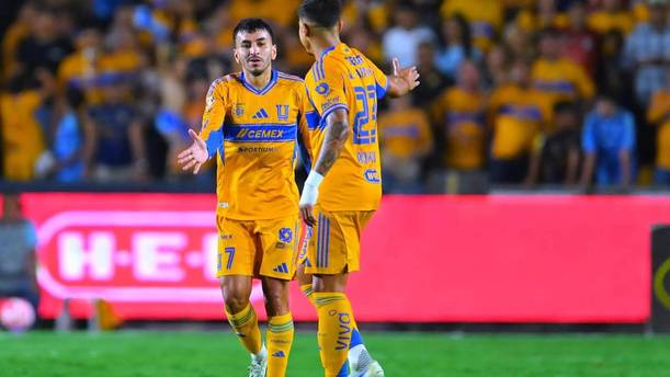 Ángel Correa se sumó a la goleada de Tigres ante Puebla (Mexsport)