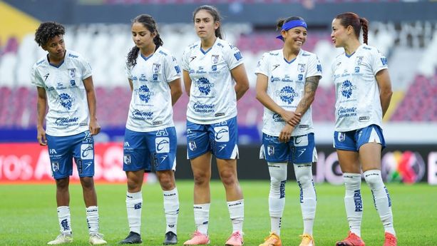 Querétaro Femenil en el previo del partido. (Imago7)