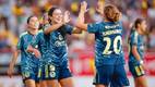 América celebró otra goleada ante Necaxa (@AmericaFemenil)