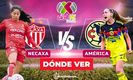 Consulta la previa Necaxa vs. América Femenil para ver EN VIVO Jornada 5 AP 2025. Diseño: Abigail Sequera