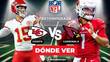 Dónde ver Chiefs vs Cardinals / Mediotiempo