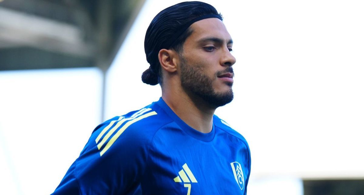 Raúl Jiménez este sábado ante Eintracht Frankfurt (X: @Fulham)