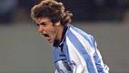 Pablo Aimar celebra con Argentina (AFP)