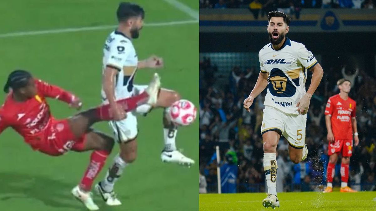 Rubén Duarte habría recibido una falta al final del juego (Mexsport/Captura)