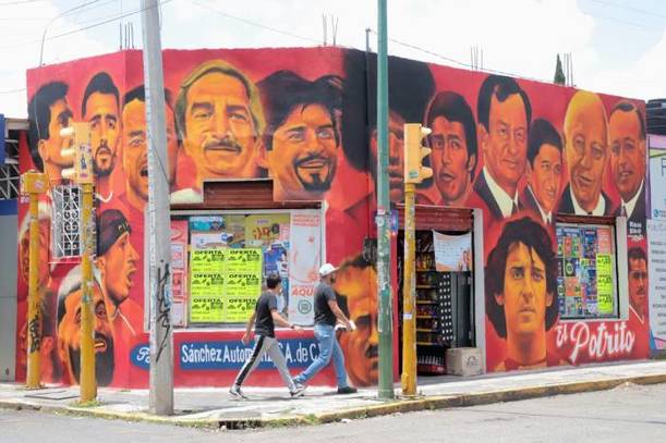 Así luce el nuevo mural de Toluca (Iván Carmona)