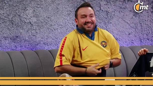 Fernando Cevallos se vistió con los colores de las Águilas (Captura)