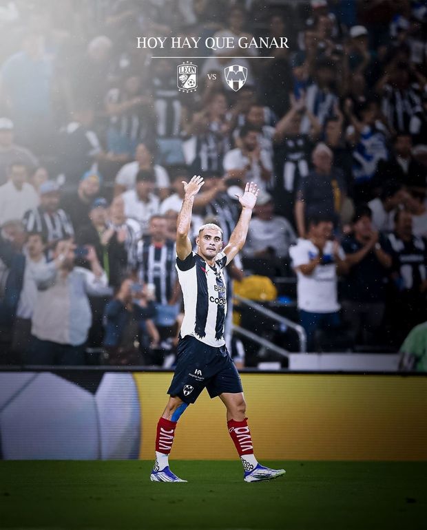 Germán Berterame ha cumplido con Rayados este torneo. Foto:@Rayados
