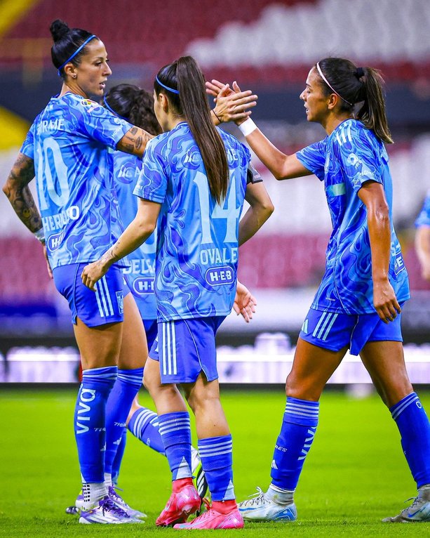 Las Amazonas continúan invictas eb el Apertura 2025.  Foto:@TigresFemenil