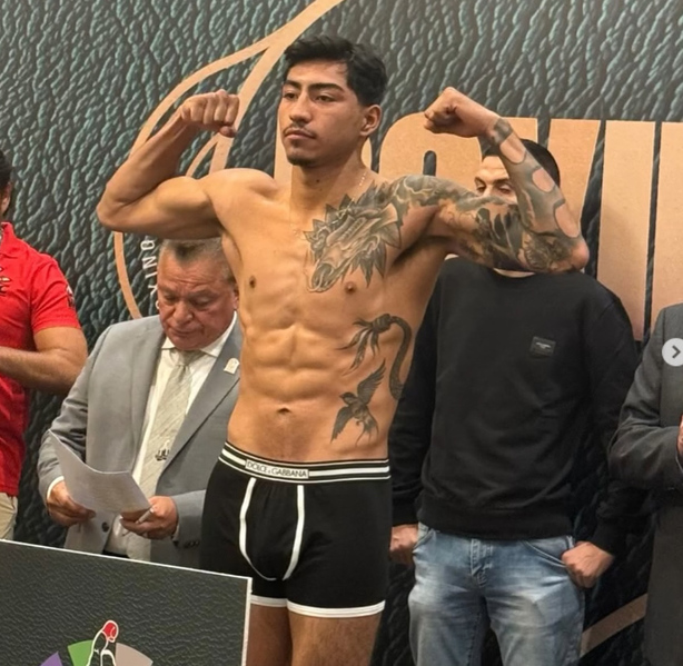 Emiliano se ha preparado para su pelea. (Foto: @zanferboxing)