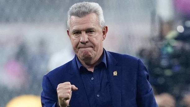 Javier Aguirre celebra un gol del Tri (Imago7)